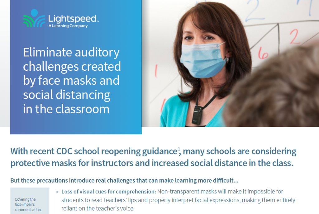 Overcome Auditory Challenges Created By Face Masks