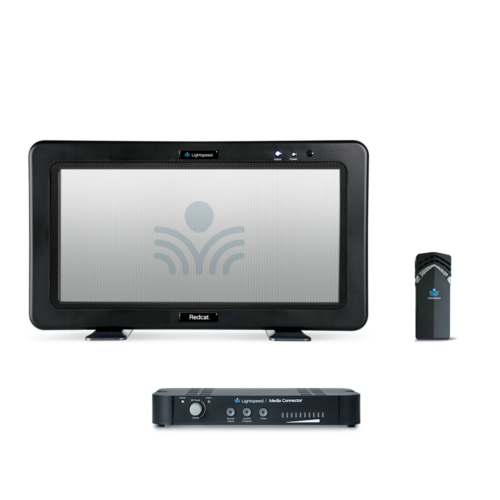 Lightspeed Redcat with Flexmike and Media Connector for instructional audio in the classroom