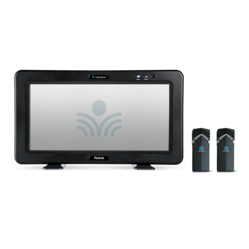 Lightspeed Redcat with two Flexmikes for instructional audio in the classroom